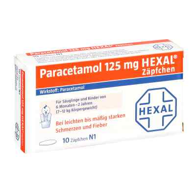 Paracetamol 125 Hexal Zaepfchen zamów na apo-discounter.pl