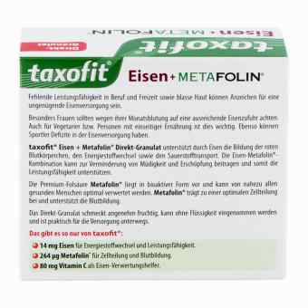 Taxofit® Granulat z żelazem i metafoliną zamów na apo-discounter.pl