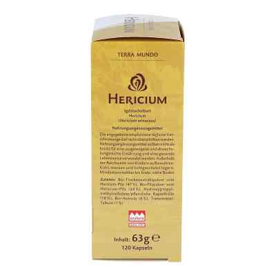 Hericium Vitalpilz Bio Terra Mundo kapsułki zamów na apo-discounter.pl