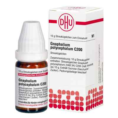 Gnaphalium Polyceph. C 200 Globuli 10 g od DHU-Arzneimittel GmbH & Co. KG PZN 07595686