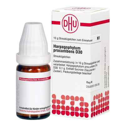 Harpagophytum Proc. D 30 Globuli 10 g od DHU-Arzneimittel GmbH & Co. KG PZN 07595723