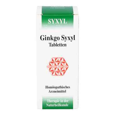 Ginkgo Syxyl Tabletten Ginkgo Syxyl Tabletten