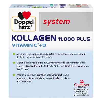 Kolagen do picia Doppelherz System Kollagen 11000 w ampułkach zamów na apo-discounter.pl