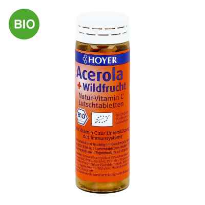 Acerola Und Wildfrucht tabletki do ssania z witaminą C 60 szt. od HOYER GmbH PZN 07626429