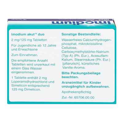 Imodium akut N duo Tabl. zamów na apo-discounter.pl