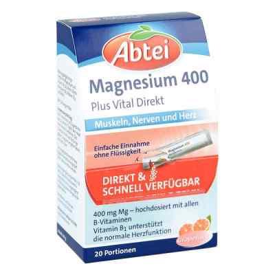 Abtei Magnez 400 mg + witamina B granulat zamów na apo-discounter.pl