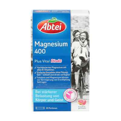 Abtei Magnez 400 mg + witamina B granulat zamów na apo-discounter.pl