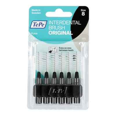 Tepe Interdentalbuerste 1,5mm schwarz 6 szt. od TePe D-A-CH GmbH PZN 07641446