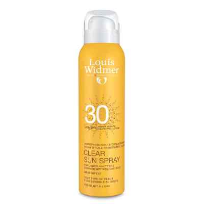 Louis Widmer ClearSun Spray przeciwsłoneczny UV30 lekko perf zamów na apo-discounter.pl