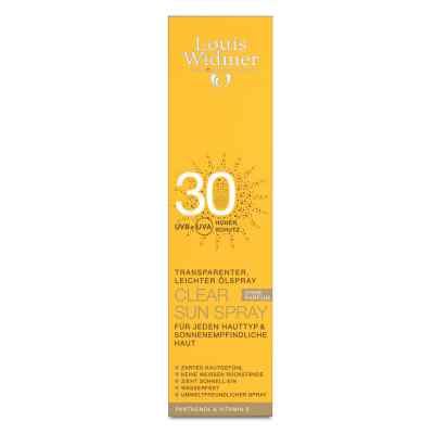 Louis Widmer ClearSun Spray przeciwsłoneczny UV30 nieperfum Louis Widmer ClearSun Spray przeciwsłoneczny UV30 nieperfum
