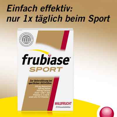 Frubiase Sport tabletki musujące o smaku owoców leśnych zamów na apo-discounter.pl