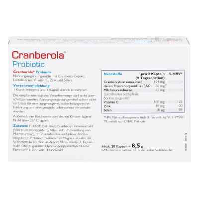 Cranberola Probiotic Kapseln Cranberola Probiotic Kapseln