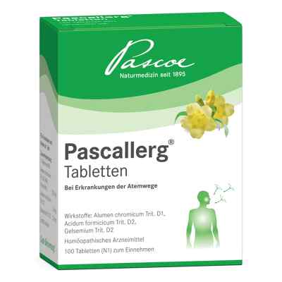 Pascallerg Tabl. 100 szt. od Pascoe pharmazeutische Präparate PZN 07703644