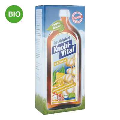 Bio Knobivital cytryna dla promowania krążenia 960 ml od KnobiVital Naturheilmittel GmbH PZN 07748569