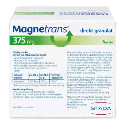 Magnetrans direkt 375 mg granulat zamów na apo-discounter.pl