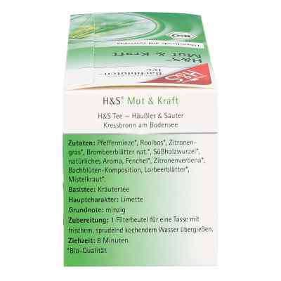 H&s Bachblueten Mut & Kraft Tee Filterbtl. zamów na apo-discounter.pl