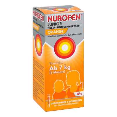 Nurofen Junior Fieb.+schmerzsaft Orange 40mg/ml zamów na apo-discounter.pl