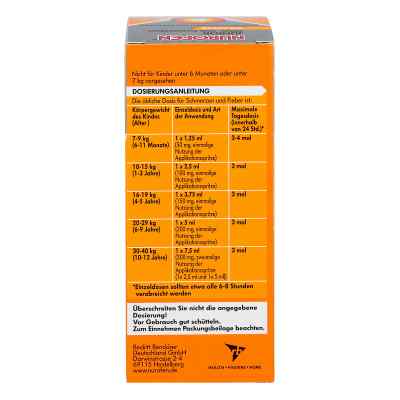 Nurofen Junior Fieb.+schmerzsaft Orange 40mg/ml zamów na apo-discounter.pl