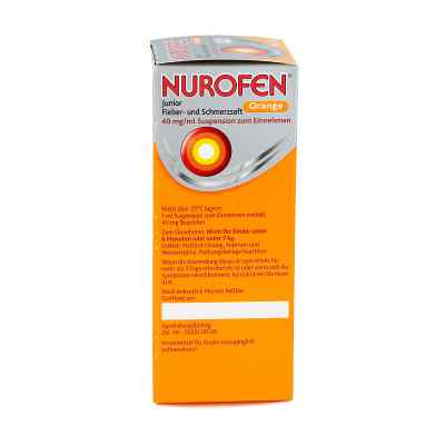 Nurofen Junior Fieb.+schmerzsaft Orange 40mg/ml zamów na apo-discounter.pl