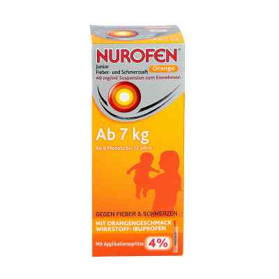 Nurofen Junior Fieb.+schmerzsaft Orange 40mg/ml zamów na apo-discounter.pl