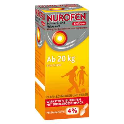 Nurofen Schmerz+fiebersaft Erdbeer 40mg/ml zamów na apo-discounter.pl