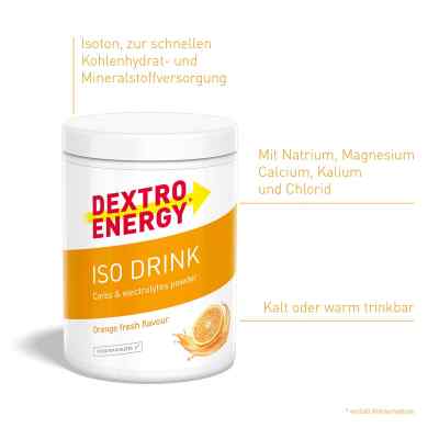 Dextro Energy Iso Drink proszek o smaku pomarańczowym zamów na apo-discounter.pl