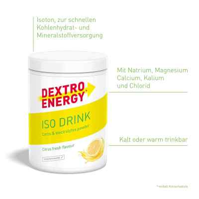 Dextro Energy Iso Drink proszek o smaku cytrusowym zamów na apo-discounter.pl