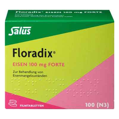 Floradix Eisen 100 mg forte Filmtabl. Floradix Eisen 100 mg forte Filmtabl.