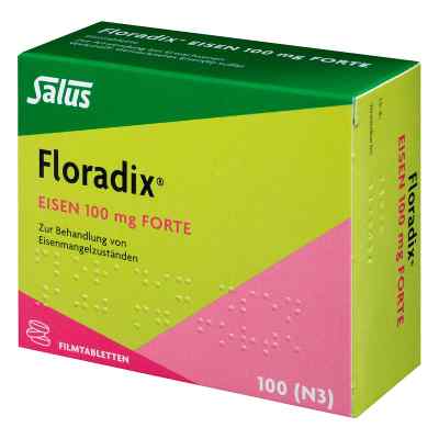 Floradix Eisen 100 mg forte Filmtabl. Floradix Eisen 100 mg forte Filmtabl.