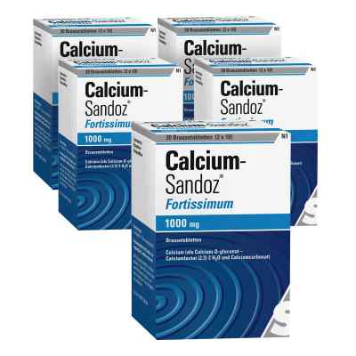 Calcium Sandoz fortissimum Brausetabletten zamów na apo-discounter.pl