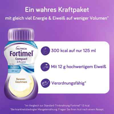 Fortimel Compact 2.4 Bananengeschmack zamów na apo-discounter.pl