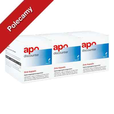 Zink Kapseln 15 mg von apo-discounter 3x180 szt. od apo.com Group GmbH PZN 08101945
