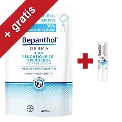 Bepanthol Derma Feuchtigkeitsspendende Körperlotion Nachfüllbeu 400 ml od Bayer Vital GmbH PZN 08102376