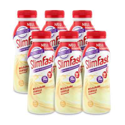Slim Fast Fertigdrink Vanille napój waniliowy zestaw zamów na apo-discounter.pl