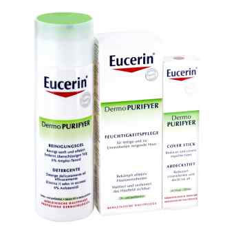 Eucerin Dermo Purifyer zestaw do walki z niedoskonałościami zamów na apo-discounter.pl