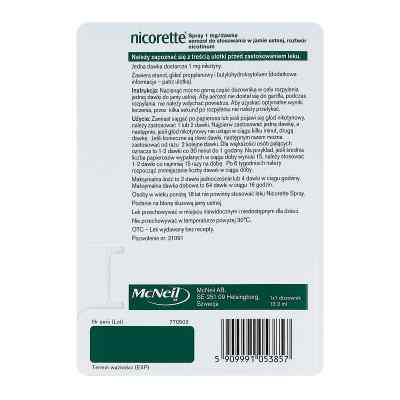 Nicorette spray zamów na apo-discounter.pl