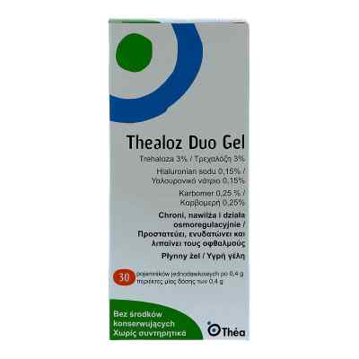 Thealoz Duo Gel żel do oczu nawilżający zamów na apo-discounter.pl