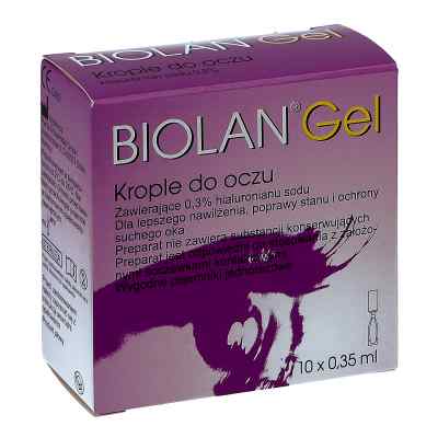 Biolan Gel krople do oczu 0,3% zamów na apo-discounter.pl