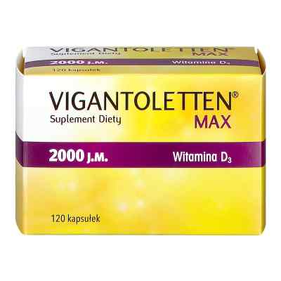 Vigantoletten Max 2000 j.m. kapsułki zamów na apo-discounter.pl