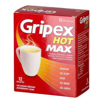 Gripex Hot Max (HotActiv Forte) saszetki zamów na apo-discounter.pl