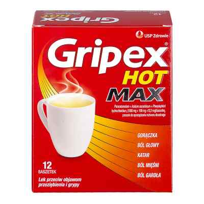 Gripex Hot Max (HotActiv Forte) saszetki zamów na apo-discounter.pl