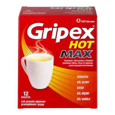 Gripex Hot Max (HotActiv Forte) saszetki zamów na apo-discounter.pl