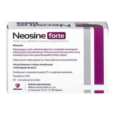 Neosine Forte tabletki zamów na apo-discounter.pl