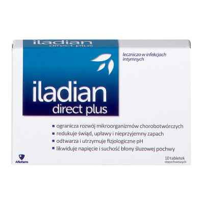 Iladian direct plus tabletki dopochwowe zamów na apo-discounter.pl