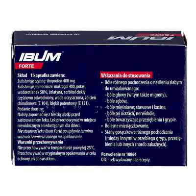 Ibum Forte 400mg kapsułki zamów na apo-discounter.pl