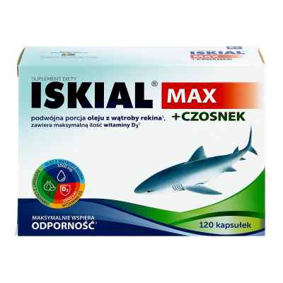 Iskial Max + Czosnek kapsułki zamów na apo-discounter.pl