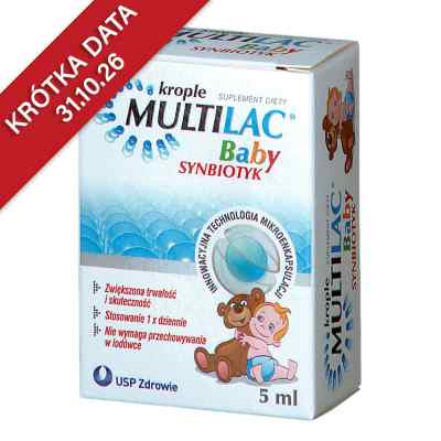 Multilac Baby Synbiotyk krople