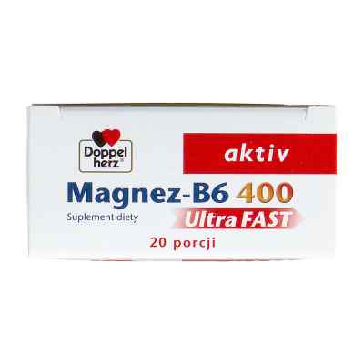 Doppelherz aktiv Doppelherz magnez Ultra Fast saszetki zamów na apo-discounter.pl