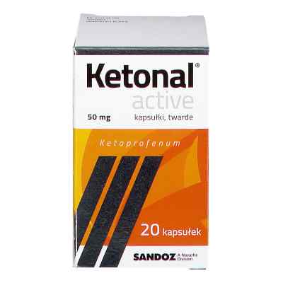 Ketonal Active 50mg kapsułki zamów na apo-discounter.pl