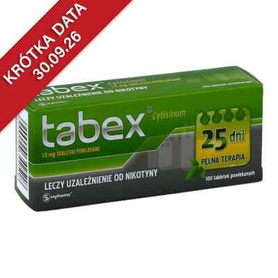 Tabex 1,5 mg tabletki powlekane